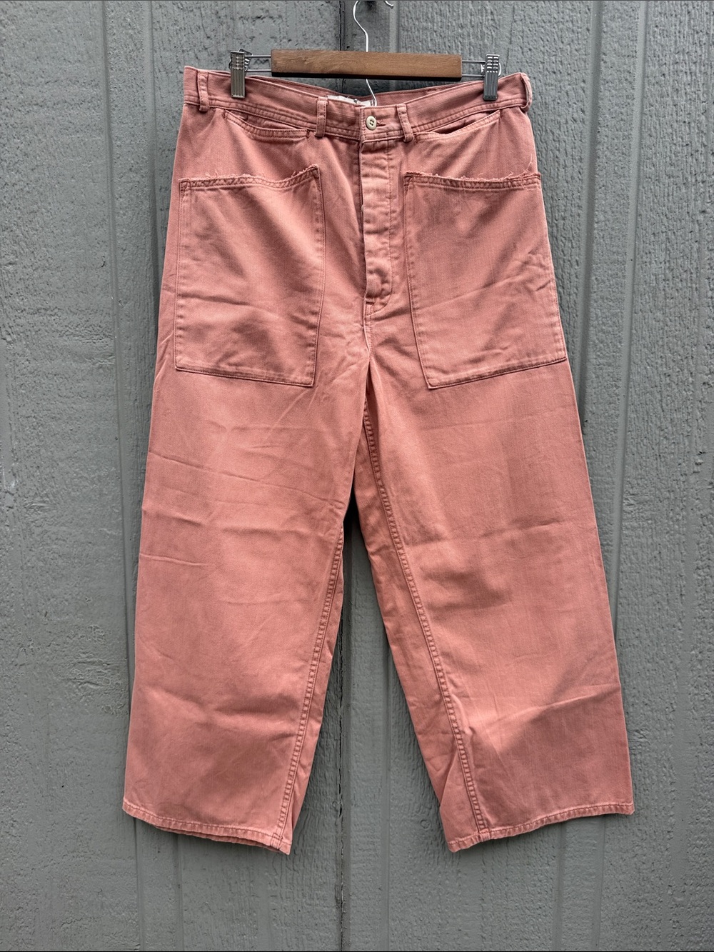 Madewell x As Ever Brancusi Wide-Leg Pants Size: 30